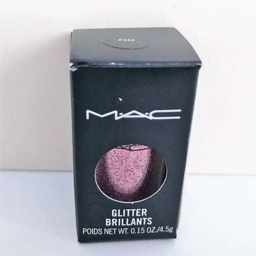 MAC ROSE shadow Glitter NIB Brilliants pigment RARE discontinued